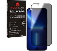 TECHGEAR Protection Anti Espion iPhone 13 Mini - Privacy 3D Protecteur Plein Écran Complet en Verre Trempé Compatible avec iPhone 13 Mini [Adhesif Plein Écran] [Couverture complète]