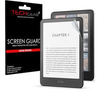 TECHGEAR Protection d'écran complète pour Amazon Kindle Paperwhite/Signature/Paperwhite Kids/Kindle Colorsoft (version 2024/12ème génération) Transparent