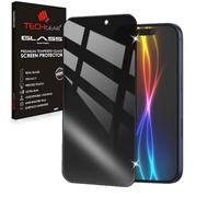 TECHGEAR Protection d'écran en verre trempé anti-espion pour iPhone 17 Pro Max (2025/6,9") - Couverture complète 3D en verre trempé, filtre anti-peeping, compatible Face ID