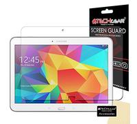 TECHGEAR Protection d'Écran pour Galaxy Tab 4 10.1, Film de Protection Écran Ultra Clair avec Chiffon de Nettoyage et Carte d'Application Compatible pour Samsung Galaxy Tab 4 10.1 Pouces (SM-T530)