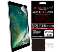 TECHGEAR Protection d'Écran pour iPad Air 3 2019, iPad Pro 10.5 - Film de Protection Ultra Clair avec Chiffon de Nettoyage et Carte d'Application Compatible pour iPad Air 3 / Pro 10.5