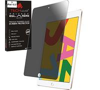 TECHGEAR Protection Écran Anti Espion pour iPad 10.2 2021/2020/2019 (9ème 8ème 7ème Génération) [PRIVACY Anti Spy GLASS] Protecteur d'Écran Verre de Confidentialité en Verre Trempé pour iPad 10,2