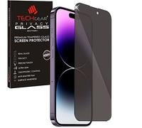 TECHGEAR Protection Écran Anti Espion pour iPhone 14 Pro - Protecteur d'Écran Verre de Confidentialité en Verre Trempé Anti-Espion Compatible avec iPhone 14 Pro