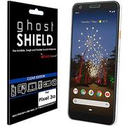 TECHGEAR Protection Écran Compatible avec Google Pixel 3a [ghostSHIELD] Film Protecteur Écran en TPU avec Protection Totale de l’Écran, y Compris les Bords Incurvés [Protection des Bords]