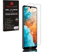 TECHGEAR Protection Écran en Verre Trempé Compatible avec Huawei Y6 2019, Protecteur d'Écran Original en Verre Trempé [2.5D Bord Arrondi] [Dureté 9H] [Clair Crystal] [Anti Rayures] [Sans Bulles]