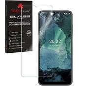 TECHGEAR Protection Écran en Verre Trempé Compatible avec Nokia G21 / G11, Protecteur d'Écran en Verre Trempé [2.5D Bord Arrondi] [Dureté 9H] [Clair Crystal] [Anti Rayures] [Sans Bulles]