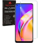 TECHGEAR Protection Écran en Verre Trempé Compatible avec Oppo Reno 8 Lite 5G, Protecteur d'Écran Original en Verre Trempé [2.5D Bord Arrondi] [9H] [Clair Crystal] [Anti Rayures] [sans Bulles]