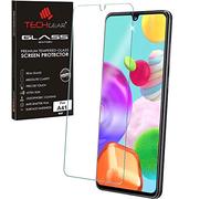 TECHGEAR Protection Écran en Verre Trempé Compatible avec Samsung Galaxy A41, Protecteur d'Écran Original en Verre Trempé [2.5D Bord Arrondi] [Dureté 9H] [Clair Crystal] [Anti Rayures] [sans Bulles]