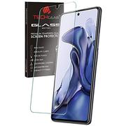 TECHGEAR Protection Écran en Verre Trempé Compatible avec Xiaomi Redmi Note 11 Pro 5G, Protecteur d'Écran en Verre Trempé [2.5D Bord Arrondi] [Dureté 9H] [Clair Crystal] [Anti Rayures] [Sans Bulles]