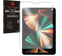 TECHGEAR Protection Écran Mat pour iPad Pro 12.9 [2022/2021/2020] Protecteur Écran MAT Anti Reflet en Verre Trempé Compatible avec Apple iPad Pro 12,9 Pouces 6ème 5ème 4ème 3ème Génération