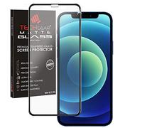 TECHGEAR Protection Ecran Mat pour iPhone 12 Mini - Mat Verre Trempé, Protecteur 3D Mat Anti-Reflet Plein Écran en Verre Trempé Compatible avec iPhone 12 Mini