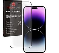 TECHGEAR Protection Ecran Mat pour iPhone 14 Pro Max - Mat Verre Trempé, Protecteur 3D Mat Anti-Reflet Plein Écran en Verre Trempé Compatible avec iPhone 14 Pro Max