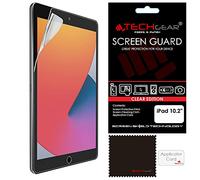 TECHGEAR Protection Ecran pour iPad 10.2 2021/2020 / 2019 - Film de Protection Écran ULTRA CLAIR compatible avec iPad 10,2 pouces 9ème, 8ème et 7ème génération