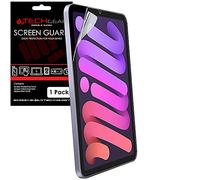 TECHGEAR Protection Ecran pour iPad Mini 7, Mini 6 [8,3 Pouces 7e / 6e génération] Film de Protection Écran Ultra Clair avec Chiffon de Nettoyage & Carte d'Application