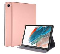 TECHGEAR Smart Coque Compatible avec Samsung Galaxy Tab A8 2021 10.5 Pouces (SM-X200/SM-X205) Coque Smart Case avec Stand et Protection d'Angles [Auto Réveil/Sommeil] - Or Rose