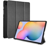 TECHGEAR Smart Coque Compatible avec Samsung Galaxy Tab S6 Lite 10,4 Pouces 2024/2022/2020 (SM-P610/P613/P615/P619/P620/P625) Coque Smart Stand Trois-Pli [Auto Réveil/Sommeil] - Gris