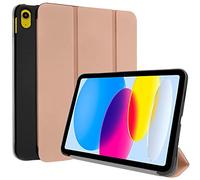 TECHGEAR Smart Coque pour iPad 11 2025 (A16, 11 Pouces) iPad 10 2022 (10,9 Pouces) [11e/10ème Génération], [réveil/Sommeil] Coque Smart Case Stand Trois-Pli avec Protection d'Angles - Rose Gold