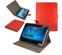 TECHGEAR® [Stellar (10) Étui Universel pour Tablettes Toshiba Encore 2 10 Pouces [WT10-A-102] - Housse de Protection avec Stand de Visualisation (Rouge)