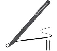 TECHGEAR Stylet pour Microsoft Surface, Compatible Surface Pro 13/12/11/10/X/9/8/7/6/5/4/3, Surface Book 3/2/1, Surface Go 4/3/2/1, Surface Laptop, Haute Pression & rejet Paume (Noir)