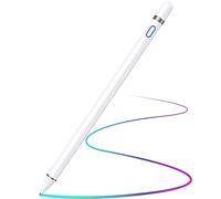 Techgear Stylet tactile actif rechargeable haute précision et sensibilité compatible avec iOS, Android, iPad, iPad Pro, iPhone, Samsung, tablette Lenovo et autres appareils à écran tactile