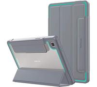 TECHGEAR Titan Coque de Protection pour Samsung Galaxy Tab A7 10,4 2020 (SM-T500/SM-T505) Intelligente, Armure de Protection Antichoc, resistante, Support Étui pour Enfants, ecoles, ouvriers [Aqua]