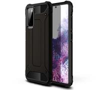 TECHGEAR [Tough Armoured Coque Galaxy S20 FE, Armure Robuste Coque de Protection Antichoc Double Épaisseur [Fort Coque] Étui Compatible avec Samsung Galaxy S20 FE Fan Edition [Noir]
