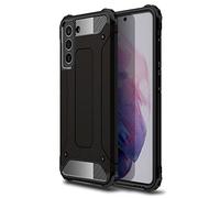TECHGEAR [Tough Armoured Coque Galaxy S21 FE 5G, Armure Robuste Coque de Protection Antichoc Double Épaisseur [Fort Coque] Étui Compatible avec Samsung Galaxy S21 FE 5G Fan Edition [Noir]