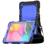 TECHGEAR Vanguard Case Conçu pour Samsung Galaxy Tab A 10.1 2019 Coque (SM-T510 /T515) Coque Rigide [Tough] Protection Anti-Choc avec Support Intégré et Bandoulière Housse pour Galaxy Tab A 10.1 2019