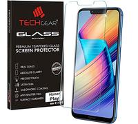 TECHGEAR VERRE Trempé pour Honor Play - Protecteur d'Écran Original en Verre Trempé Compatible pour Honor Play