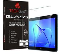 TECHGEAR VERRE Trempé pour Huawei MediaPad T3 10, Protecteur d'Écran Original en Verre Trempé Compatible pour Huawei MediaPad T3 10 (Écran 9.6 Pouces)