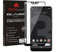 TECHGEAR VERRE Trempé pour Pixel 3XL, Protecteur d'Écran Original en Verre Trempé Compatible pour Google Pixel 3 XL (6.3")