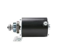 Techie Démarreur de rechange pour 593934 693551 030221 LG693551 BS693551 SBS0029, convient pour Cub Cadet 14.5 16 16.5 17 17.5 18 18.5 HP John Deere New Holland Toro 14.5 Engrenage à dents en acier