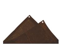 TEC HIT 885156 - Bâche lourde spéciale bois - 140 g/m² - 1,5 x 6 mètres - Marron