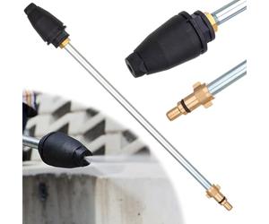 TECHKAR Buse turbo rotative pour nettoyeur haute pression compatible avec Stihl RE Husqvarna NiLFISK