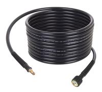 TECHKAR Flexible haute pression 200bar 5m de long compatible avec le nettoyeur haute pression Lavor STM Wave Skipper M22 (tige intérieure 15mm)