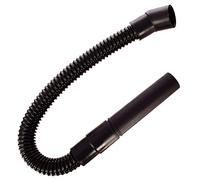 Techkar Tuyau d'aspiration pour Karcher BD/BR 530 - Noir - Caoutchouc synthétique - 850 mm - Diamètre : 32 mm - Manchon droit et incurvé
