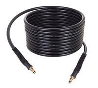 TECHKAR Tuyau d'Extension pour Nettoyeur Haute Pression - Tuyau de Rechange de 20 m - 200 Bar Compatible avec Karcher de la Série K - Click Connect - Click Connect - Rallonge pour Karcher