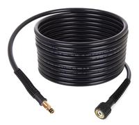 TECHKAR tuyau haute pression 200bar 15m de long compatible avec les nettoyeurs haute pression PARKSIDE PHD 100, 110, 135