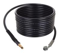 TECHKAR Tuyau Haute Pression 200bar 5m de Long Compatible avec Les nettoyeurs Haute Pression Parkside PHD 150 170 avec Enrouleur de Tuyau