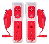 TechKen manettes de jeu motion sans fil 2 Rouge