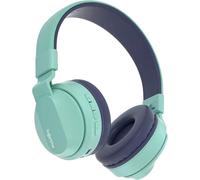 TechKidz, casque d'écoute Bluetooth Supreme avec limiteur de volume, bleu