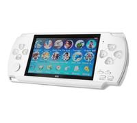 TechKidz, Console d'émulation portable 4.3 pouces avec lecteur audio/vidéo, Blanc
