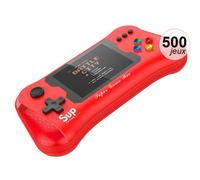 TechKidz, console portable SupMax avec 500 jeux, rouge