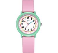 TechKidz, montre à quartz étanche pour enfants, modèle Flex, rose