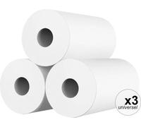 TechKidz, set de 3 rouleaux d'impression pour appareils photo, blanc