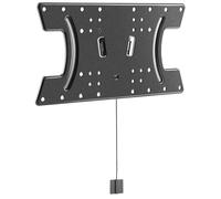 Techly 107227 Support Mural Slim pour OLED TV 32-65'', Support Écran, Noir