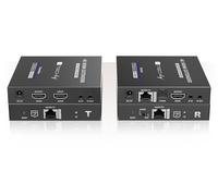 Techly 109832 Amplificateur d'extension HDMI 4K jusqu'à 70 m sur câble Cat.6/6A/7 Noir