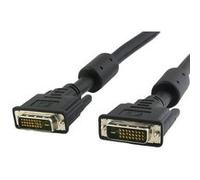ICOC-DVI-811CF - Câble de moniteur DVI, connecteur DVI 24+1, Dual Link, ferrite,
