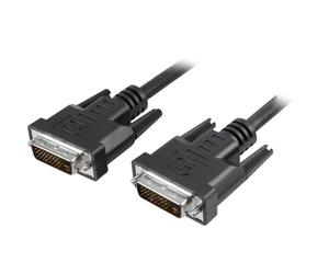Techly 3.0m DVI-D Dual Link M/M câble DVI 3 m Noir