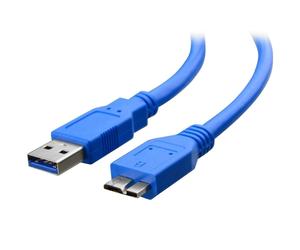 Techly 3.0m USB 3.0 A-Micro B M/M câble USB USB 3.2 Gen 1 (3.1 Gen 1) 3 m USB A Micro-USB B Bleu